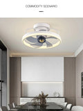 Simple Fashion Living Room Bedroom Dining Room Fan Lamp